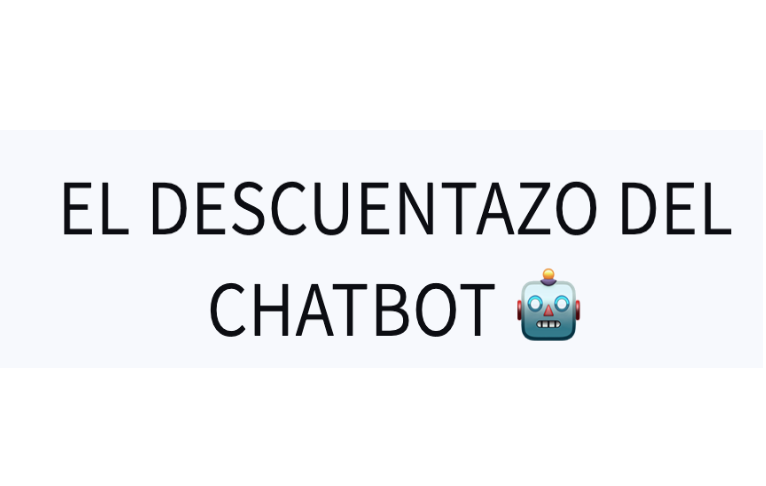 🔥 20% OFF EN TODA LA WEB: NOS FUIMOS DE VACACIONES… Y EL CHATBOT SE QUEDÓ A CARGO 🤖
