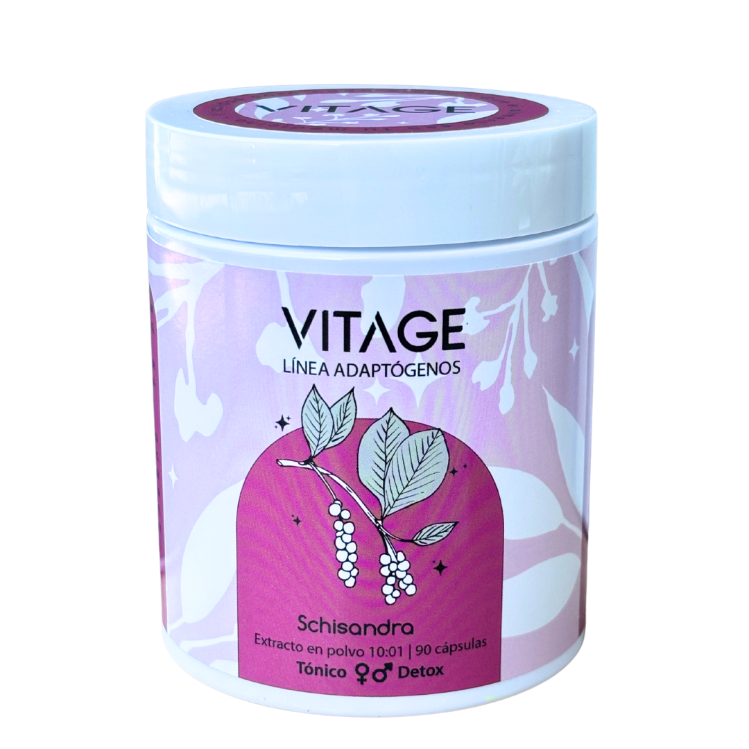 Schisandra | 90 cápsulas veganas de extracto en polvo de frutos