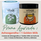 Promo Ayurveda 1 x 3 meses – Ashwagandha + Golden Milk