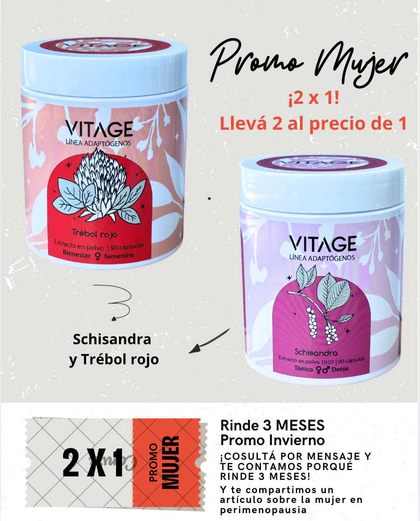 Promo Mujer – ¡2x1 en Adaptógenos para la Mujer!