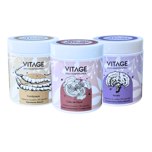 Combo Power: Cordyceps, Cola de Pavo, Reishi  PROMO (-$560)